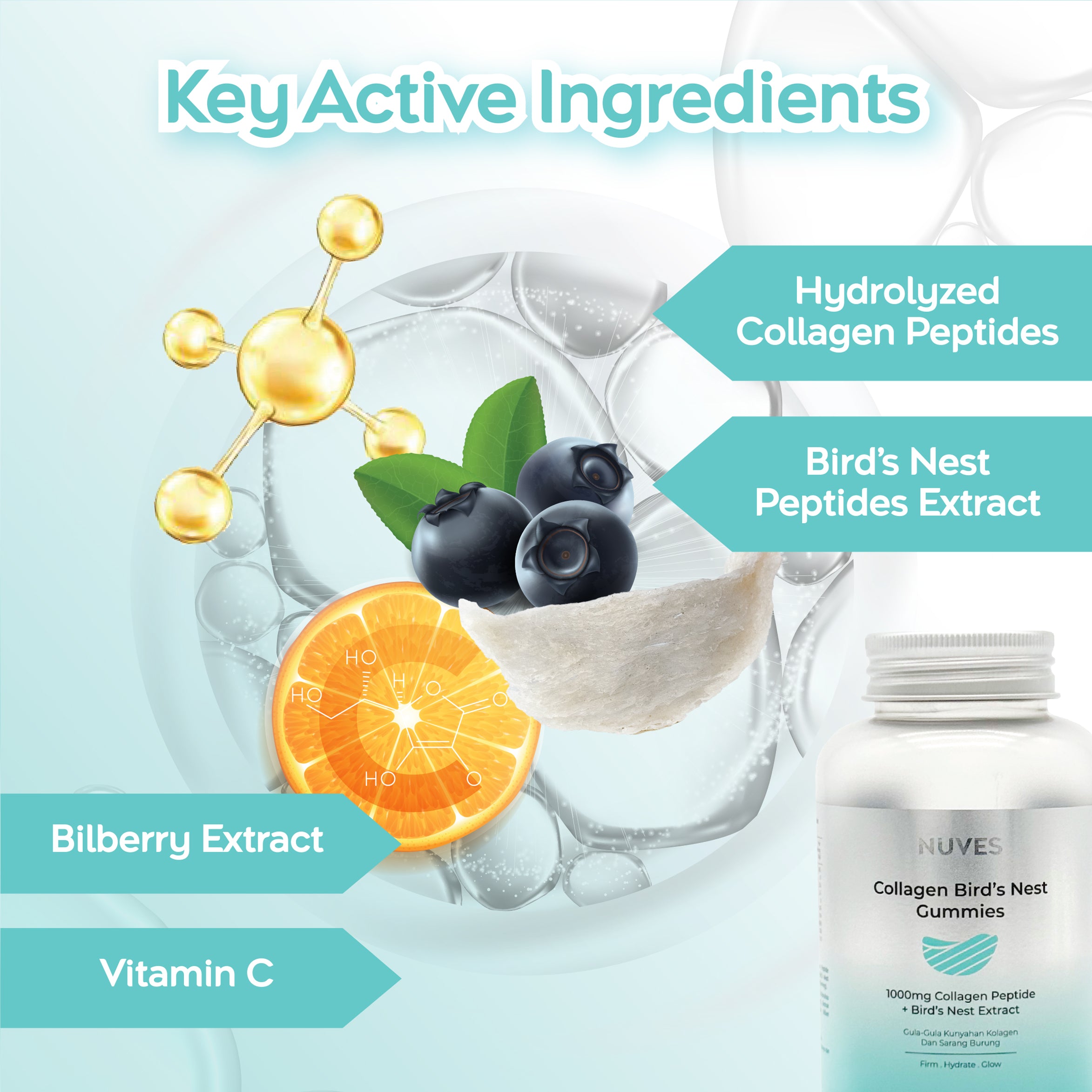 Collagen Bird's Nest Gummies