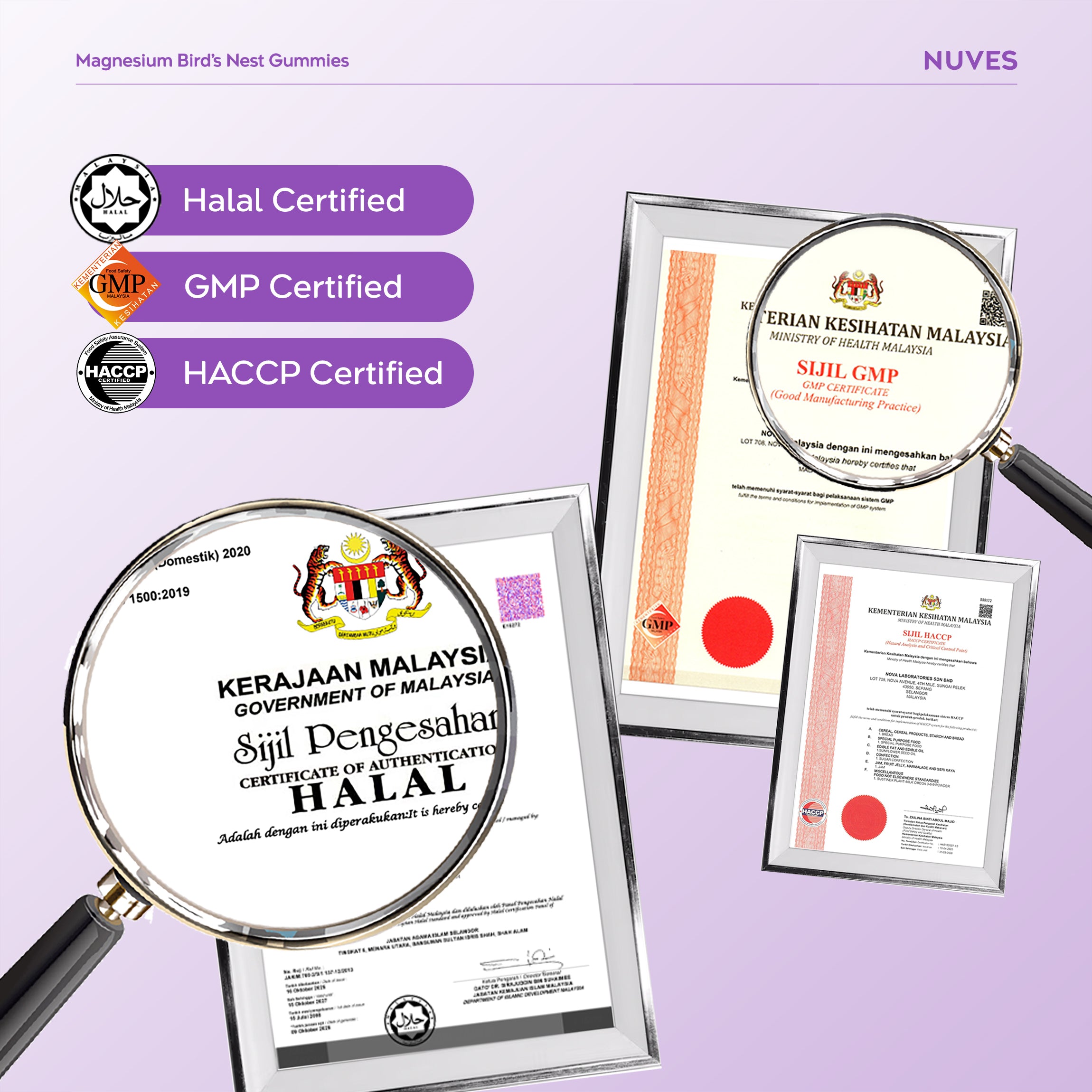 Magnesium Bird's Nest Gummies